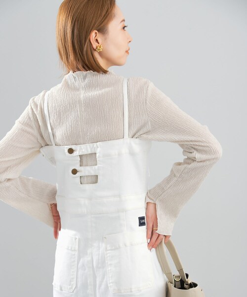 URBAN RESEARCH ROSSO（アーバンリサーチロッソ）の「『別注』Lee×ROSSO　BELTED CAMISOLE DRESS（ワンピース・レディース・ONE WASH/WHITE・XS/S）」の10枚目の写真