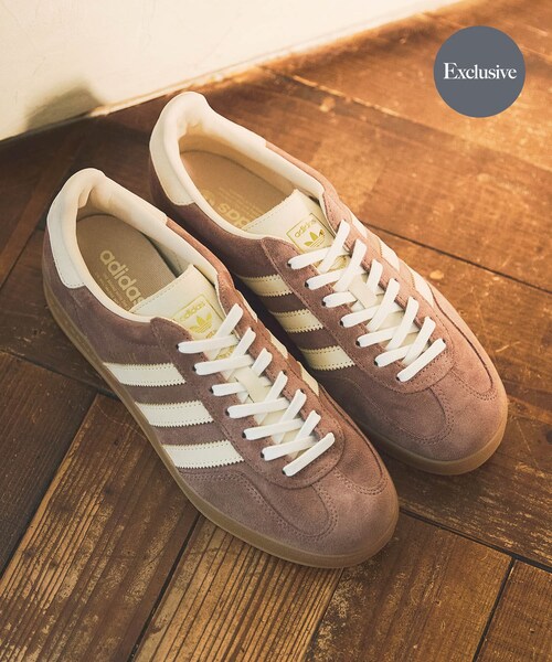 URBAN RESEARCH DOORS(アーバンリサーチドアーズ)の「adidas EXCLUSIVE GAZELLE INDOOR(スニーカー・メンズ・BROWN/INDIGO・25.5/26/26.5/27/27.5/28/28.5/29)」の18枚目の写真