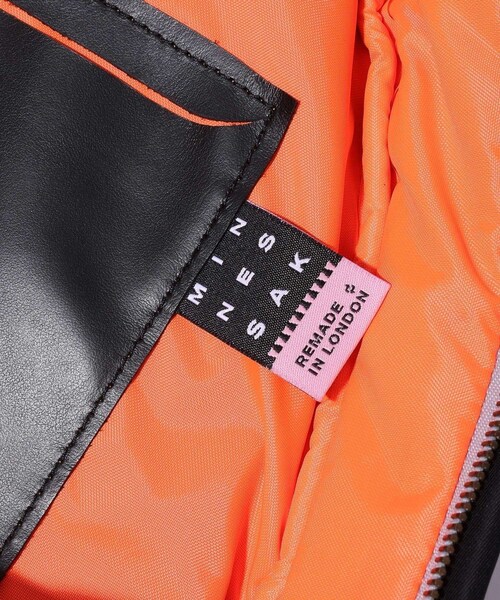 ADAM ET ROPE'（アダムエロペ）の「【MINNESSAK/ミネサック】Backpack（バックパック/リュック・メンズ・ブラック・F）」の8枚目の写真