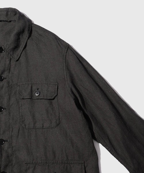 ADAM ET ROPE'(アダムエロペ)の「【KAPTAIN SUNSHINE/キャプテンサンシャイン】Safari Shirt Jacket(その他アウター・メンズ・ブラック/キナリ・2/3/4)」の10枚目の写真