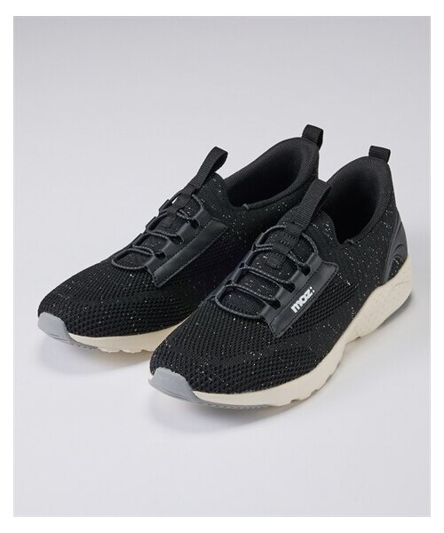 nissen（ニッセン）の「moz（モズ）軽量ニットスニーカー（ワイズ３E）（スニーカー・メンズ・黒/グレー/ベージュ・22.5cm/23.0cm/23.5cm/24.0cm/24.5cm/25.0cm）」の7枚目の写真