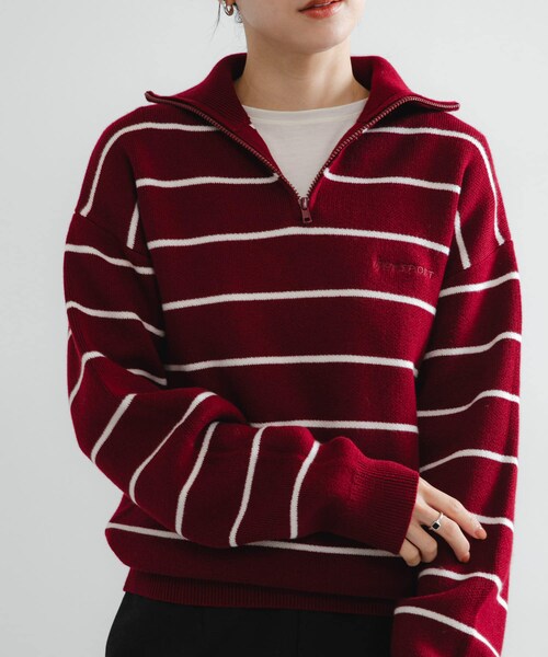 URBAN RESEARCH（アーバンリサーチ）の「OperaSPORT　KENNEDY UNISEXSWEATER（ニット/セーター・レディース・Port Royal・S）」の3枚目の写真