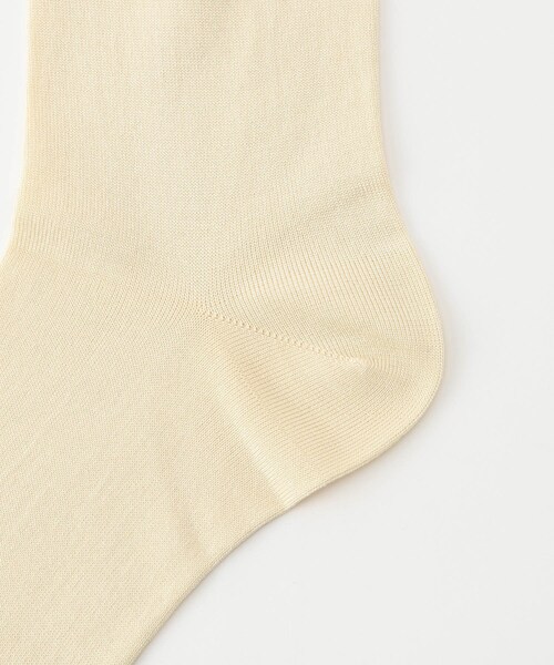 ROPE'（ロペ）の「シルクソックス（ソックス/靴下・レディース・ブラック/グレー/オフホワイト・F）」の6枚目の写真