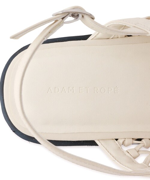 ADAM ET ROPE'(アダムエロペ)の「メッシュフラットサンダル(サンダル・レディース・ブラック/オフホワイト・36.0/37.0/38.0)」の21枚目の写真