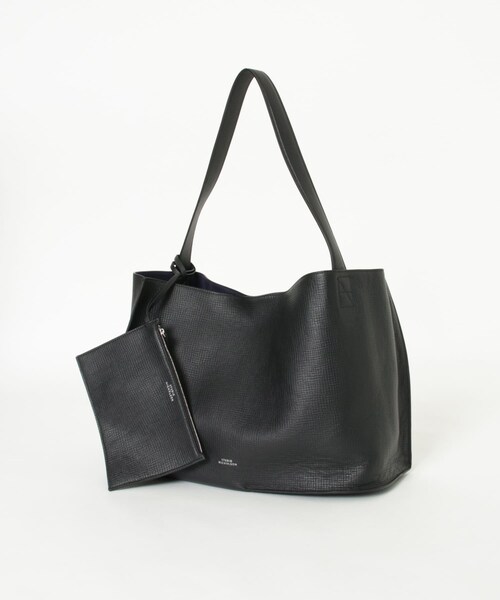 URBAN RESEARCH（アーバンリサーチ）の「STUDIO NICHOLSON　THE REFLECTION TOTE（トートバッグ・メンズ・COCOA/CLAY/BLACK・one）」の5枚目の写真
