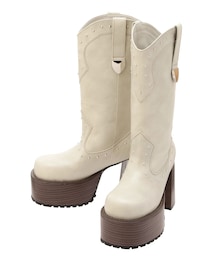 EVRIS | ウエスタンプラットフォームブーツ(ブーツ)