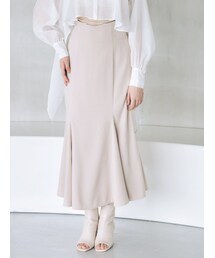 MERCURYDUO | 【セットアップ着用可】ナローレースアップマーメイドスカート(スカート)