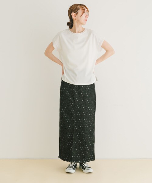 ITEMS URBANRESEARCH（アイテムズ アーバンリサーチ）の「バックタックフレンチプルオーバー（Tシャツ/カットソー・レディース・BLK/WHT/L.BLU/BRN・FREE）」の15枚目の写真