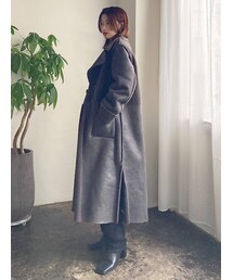 EMODA | リバーシブルフェイクムートンコート(ムートンコート)