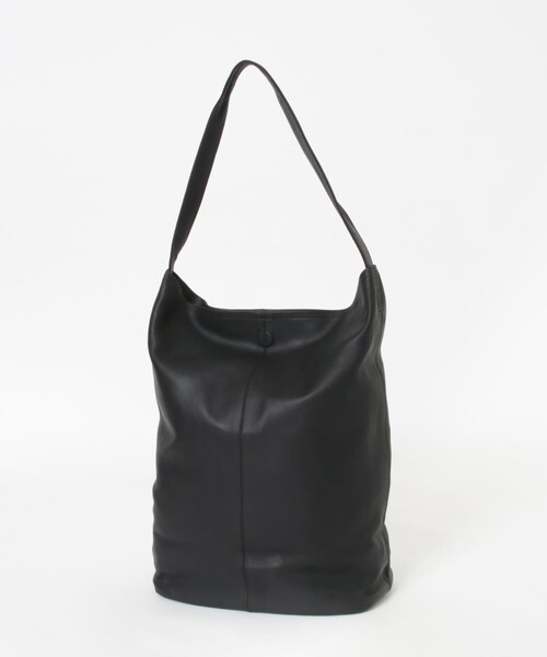 URBAN RESEARCH（アーバンリサーチ）の「Morphee　CYLINDER L（トートバッグ・メンズ・NappaBlack・L）」の2枚目の写真