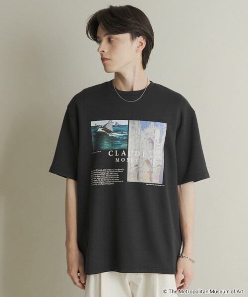 SENSE OF PLACE by URBAN RESEARCH（センスオブプレイスバイアーバンリサーチ）の「『別注』THE MET×SENSE OF PLACE　SHORT-SLEEVE T-SHIRTS B（Tシャツ/カットソー・メンズ・WHITE/BLACK/L.PURPLE・M/L）」の20枚目の写真