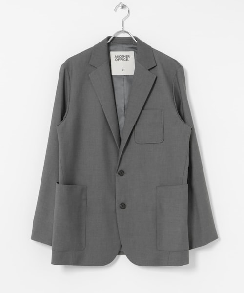 URBAN RESEARCH(アーバンリサーチ)の「ANOTHER OFFICE Santiago Sport Jacket(テーラードジャケット・メンズ・H/GRAY/BLACK/CHARCOAL・1/2/3)」の3枚目の写真