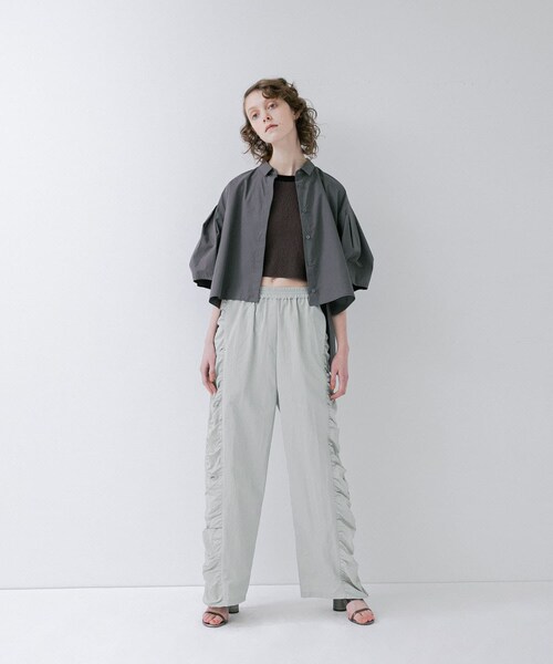 LAATO（ラート）の「shirring easy pants（その他パンツ・レディース・ミント/アプリコット/インク・FREE）」の15枚目の写真