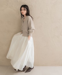 URBAN RESEARCH ROSSO WOMEN | 『WEB限定』ラメニットカーディガン＋スカートセット(カーディガン/ボレロ)