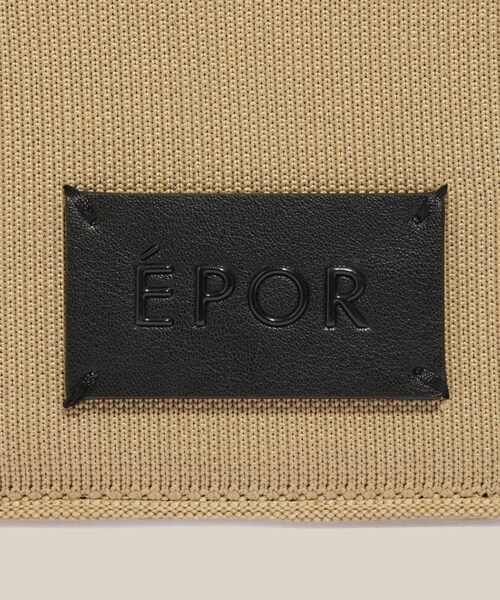 ROPE'（ロペ）の「【E'POR】GADGET TABLET CASE（ポーチ・レディース・ブラック/ベージュ・F）」の7枚目の写真