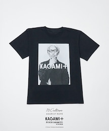 ADAM ET ROPE' | 【KAGAMI＋ Ryuichi Sakamoto × 10Culture / ADAM ET ROPE'】KAGAMI＋ PHOTO TEE(Tシャツ/カットソー)