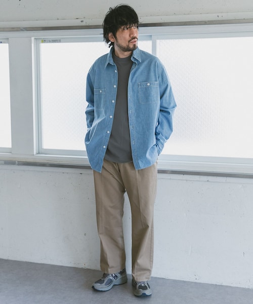 URBAN RESEARCH DOORS(アーバンリサーチドアーズ)の「インタックチノトラウザー(チノパンツ・メンズ・Navy/Beige/Khaki・38/40)」の15枚目の写真