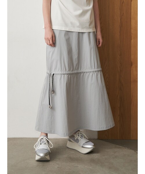 ELENDEEK(エレンディーク)の「DROST FLARE SK(スカート・レディース・ネイビー/グレー・01/02)」の19枚目の写真