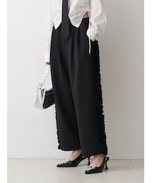 jouetie | バレルレッグフリルトラックパンツ(その他パンツ)
