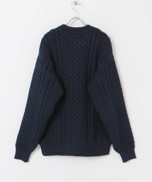 URBAN RESEARCH DOORS（アーバンリサーチドアーズ）の「L.L.Bean　Wayne Fishermans Sweaters（ニット/セーター・メンズ・Natural/Navy/Night・M/L/XL）」の14枚目の写真