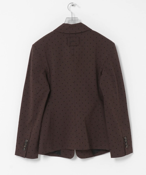 URBAN RESEARCH（アーバンリサーチ）の「GANNI　FLOCKCHECK SUITING BLAZER（テーラードジャケット・レディース・C COFFEE・36）」の8枚目の写真