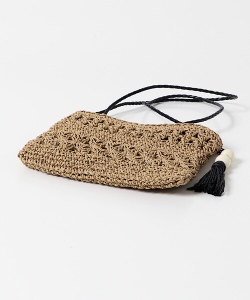 URBAN RESEARCH DOORS（アーバンリサーチドアーズ）の「ペーパー編みポシェット(KIDS)（その他・キッズ・BEIGE・one）」の9枚目の写真