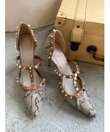 RESEXXY | スタッズピンヒールパンプス(パンプス)