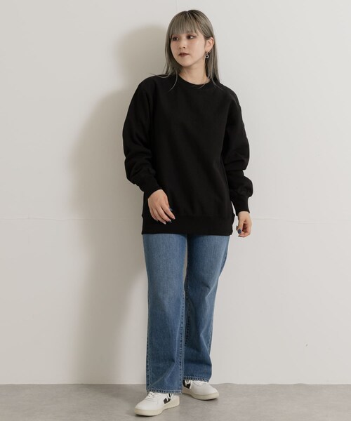 THE GOODLAND MARKET（ザグッドランドマーケット）の「KEIMEN　NF sweat（スウェット・メンズ・Black・M/L/XL/XXL）」の10枚目の写真