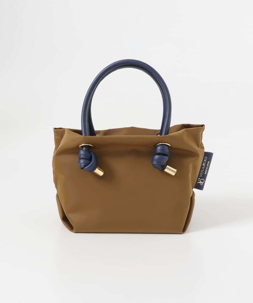 URBAN RESEARCH ROSSO（アーバンリサーチロッソ）の「『一部別注カラー』VIOLA d’ORO　BIANCA　XS（トートバッグ・レディース・BLKBLK/TAUPEBLK/BLKTAUPE/別注BRNNVY・XS）」の16枚目の写真