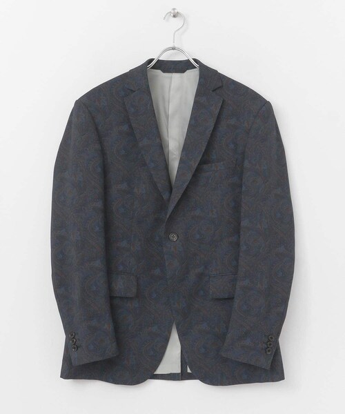 URBAN RESEARCH(アーバンリサーチ)の「MEHRABIAN55 by URBAN RESEARCH ペーズリーパターンノッチドジャケット(テーラードジャケット・メンズ・OFF/BEIGE/NAVY・44/46/48)」の10枚目の写真