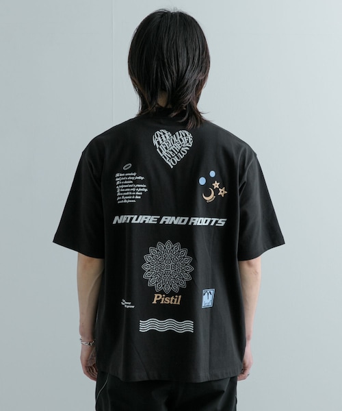 SENSE OF PLACE by URBAN RESEARCH（センスオブプレイスバイアーバンリサーチ）の「ロゴグラフィックTシャツ(5分袖) A（Tシャツ/カットソー・メンズ・WHITE/BLACK/ROYAL BLUE・M/L）」の22枚目の写真