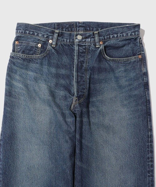 ADAM ET ROPE'(アダムエロペ)の「【blurhmsROOTSTOCK/ブラームスルーツストック】13.5oz Denim Pants Classic USED(デニムパンツ・メンズ・ブルー系・2/3/4)」の5枚目の写真