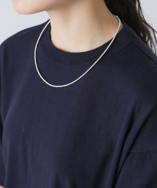 かぐれ（カグレ）の「ERICKA NICOLAS BEGAY　PLAIN DESIGN NECKLACE50（ネックレス・レディース・SHINY/OXIDIZED・50）」の3枚目の写真