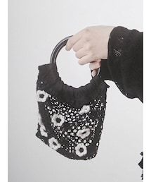 merry jenny | おはな咲いたメッシュbag(ハンドバッグ)