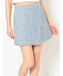 EVRIS | ツイードミニスカート【セットアップ着用可能】(スカート)