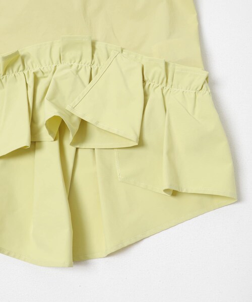 URBAN RESEARCH ROSSO（アーバンリサーチロッソ）の「ELENDEEK　FRILL HEM BLOUSE（シャツ/ブラウス・レディース・OWHT/BLK/LME・Free）」の14枚目の写真