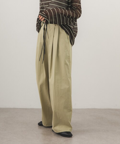 KBF（ケイビーエフ）の「ベルトSETオーバルパンツ（その他パンツ・レディース・NAVY/BROWN/BEIGE・36/38）」の19枚目の写真