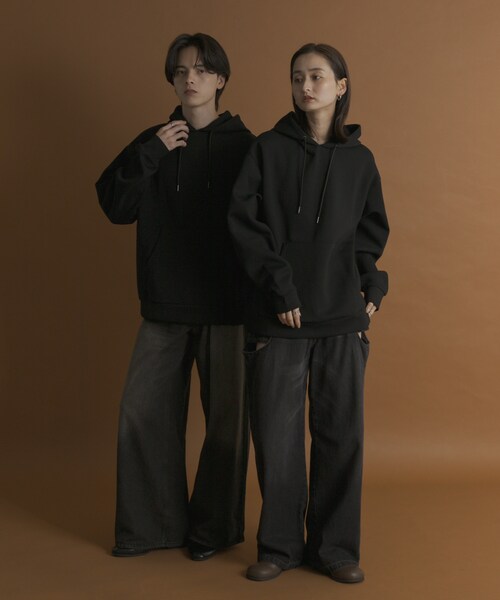 SENSE OF PLACE by URBAN RESEARCH（センスオブプレイスバイアーバンリサーチ）の「ダンボールポンチパーカー（パーカー・メンズ・IVORY/BLACK/GREIGE・M/L）」の17枚目の写真