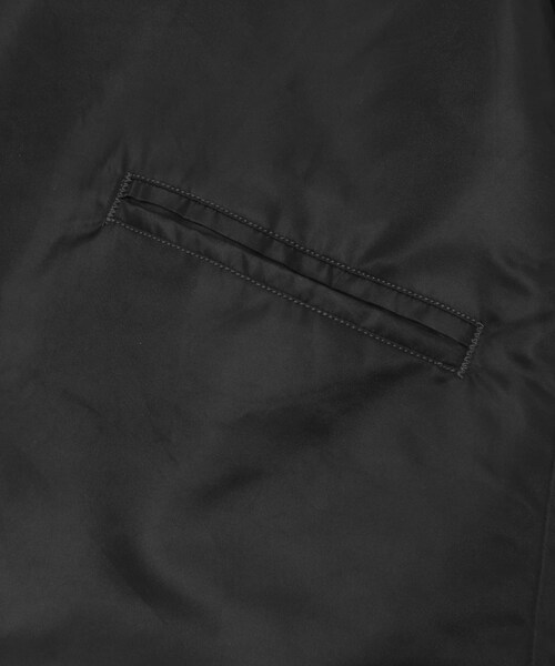 URBAN RESEARCH（アーバンリサーチ）の「blurhmsROOTSTOCK　WASHED NYLON COACH JACKET（テーラードジャケット・メンズ・BLACK・2/3/4）」の7枚目の写真