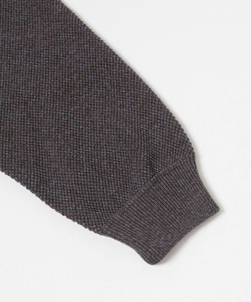 URBAN RESEARCH（アーバンリサーチ）の「『別注』crepuscule×URBAN RESEARCH　カーディガン（カーディガン/ボレロ・メンズ・BLACK/BROWN/BLUE・1/2）」の9枚目の写真