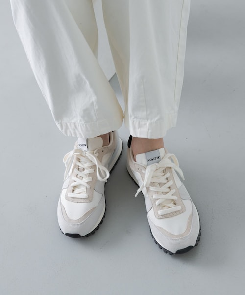 かぐれ(カグレ)の「NOVESTA MARATHON TRAIL WHITE(スニーカー・レディース・WHITE・37/38/39/40)」の1枚目の写真