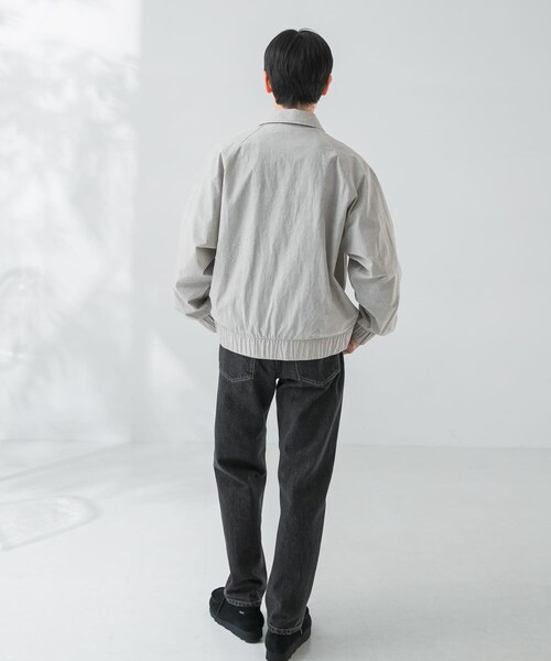 URBAN RESEARCH（アーバンリサーチ）の「『セットアップ対応』MADARA MIST COTTON BLOUSON（ブルゾン・メンズ・GRAY/CHARCOAL・M/L）」の9枚目の写真