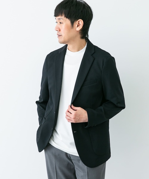 URBAN RESEARCH DOORS(アーバンリサーチドアーズ)の「『イージーケア』LIFE STYLE TAILOR サーフニットジャケット(テーラードジャケット・メンズ・NAVY/GRAY・S/M/L/XL)」の21枚目の写真