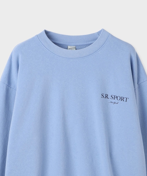 ROPE'(ロペ)の「【Sporty&Rich(スポーティー アンド リッチ)】WIMBLEDON CREWNECK|スウェット(スウェット・レディース・サックス・M/S)」の7枚目の写真