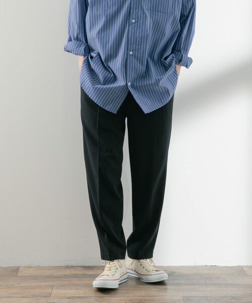 ITEMS URBANRESEARCH（アイテムズ アーバンリサーチ）の「TRスラックス（その他パンツ・メンズ・BEG/L.GRY/BLK/GRN/BLU/NVY・S/M/L）」の9枚目の写真