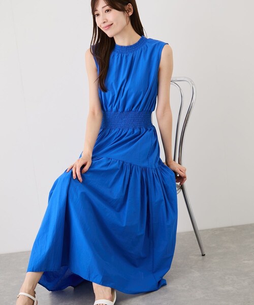 Jayro(ジャイロ)の「ギャザーティアードワンピース(ワンピース・レディース・ブラック/ブルー/レッド・M)」の19枚目の写真