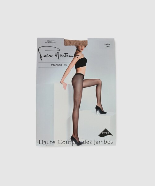 ROPE'(ロペ)の「【Pierre Mantoux】 MICRONETTE(フィッシュネット)(タイツ/ストッキング・レディース・ベージュ・F)」の2枚目の写真