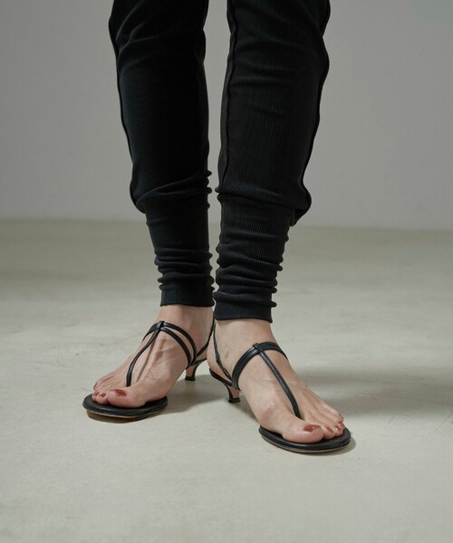 ADAM ET ROPE'（アダムエロペ）の「【MOON TREE PLANET（ムーンツリープラネット）】line pants sports（その他パンツ・レディース・ブラック/ホワイト・M）」の17枚目の写真