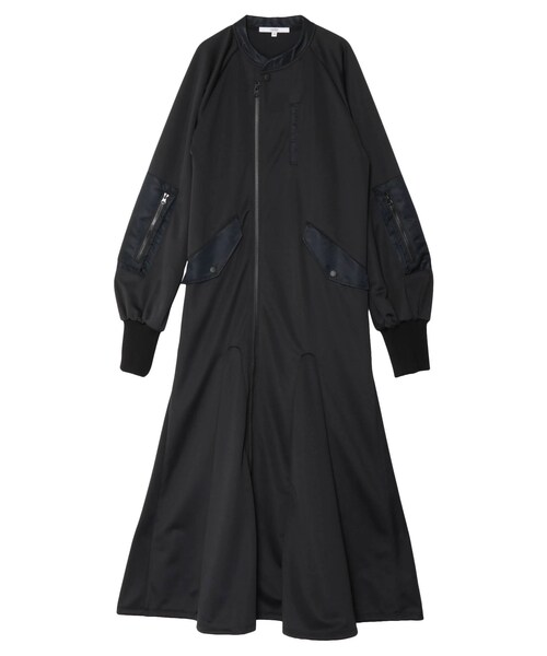 UN3D.（アンスリード）の「MA-1 JERSEY OP（ワンピース）」 - WEAR