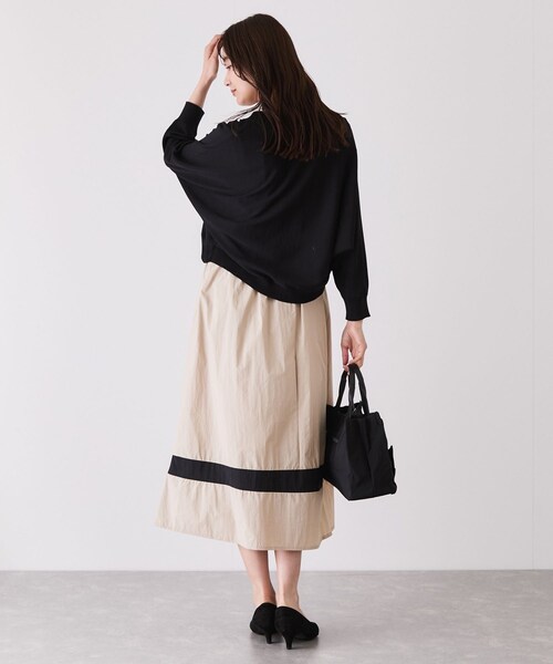 Jayro（ジャイロ）の「ドルマンボレロカーディガン（カーディガン/ボレロ・レディース・ブラック/グレー系/ホワイト系/ネイビー・M）」の11枚目の写真